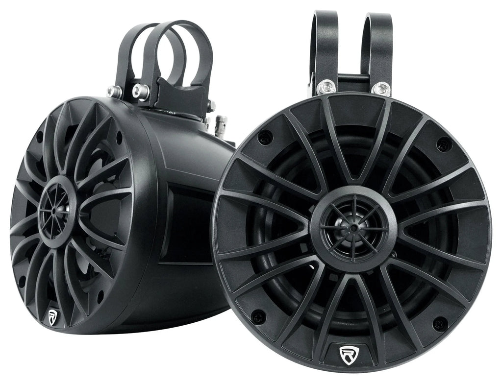 Rockville UT525B UTV/ATV 5.25" Rollbar Wakeboard Marine Speakers/Swivel/IPX6 A41395