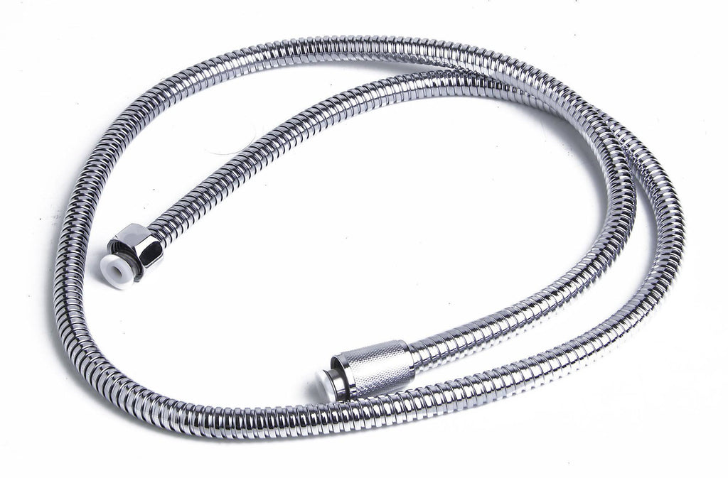 Polished Chrome Hand Held Shower Head Set with Hose G784