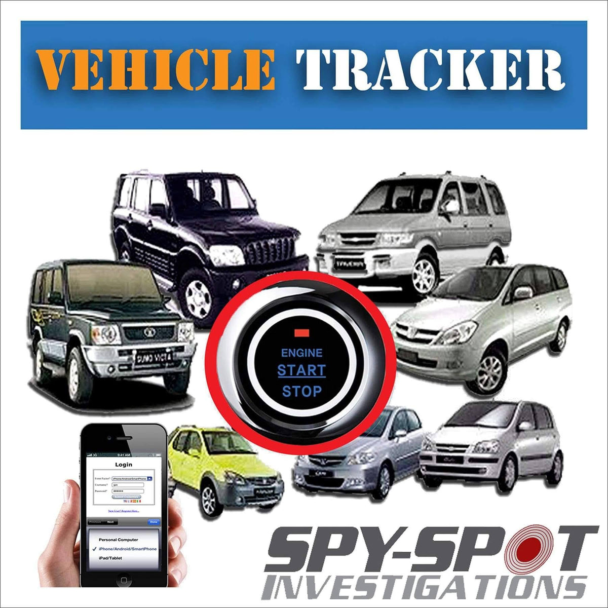 Hard Wire GPS Tracker with Ignition Kill Switch R638