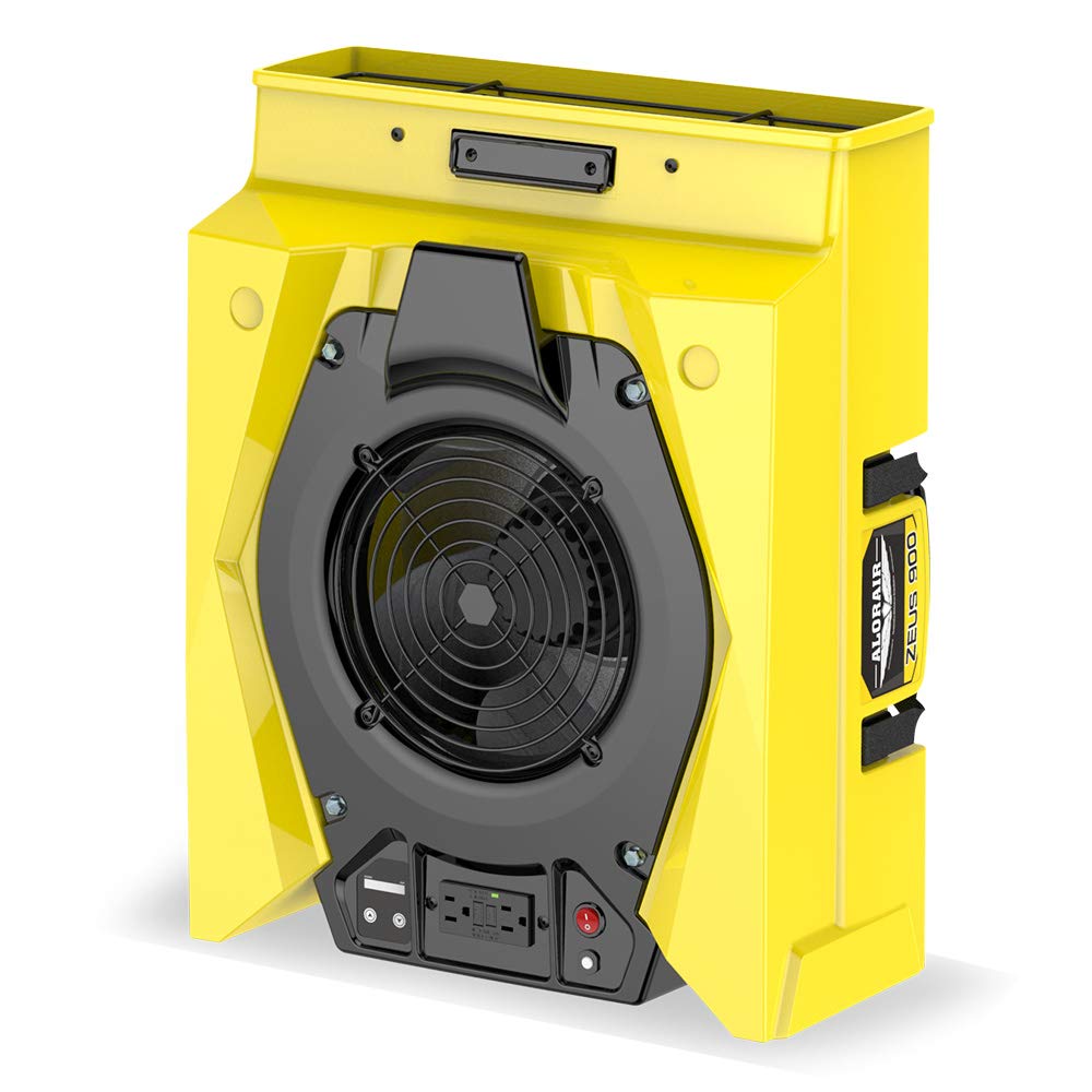 Yellow Commercial Air Mover Blower Fan, 950 CFM C583434
