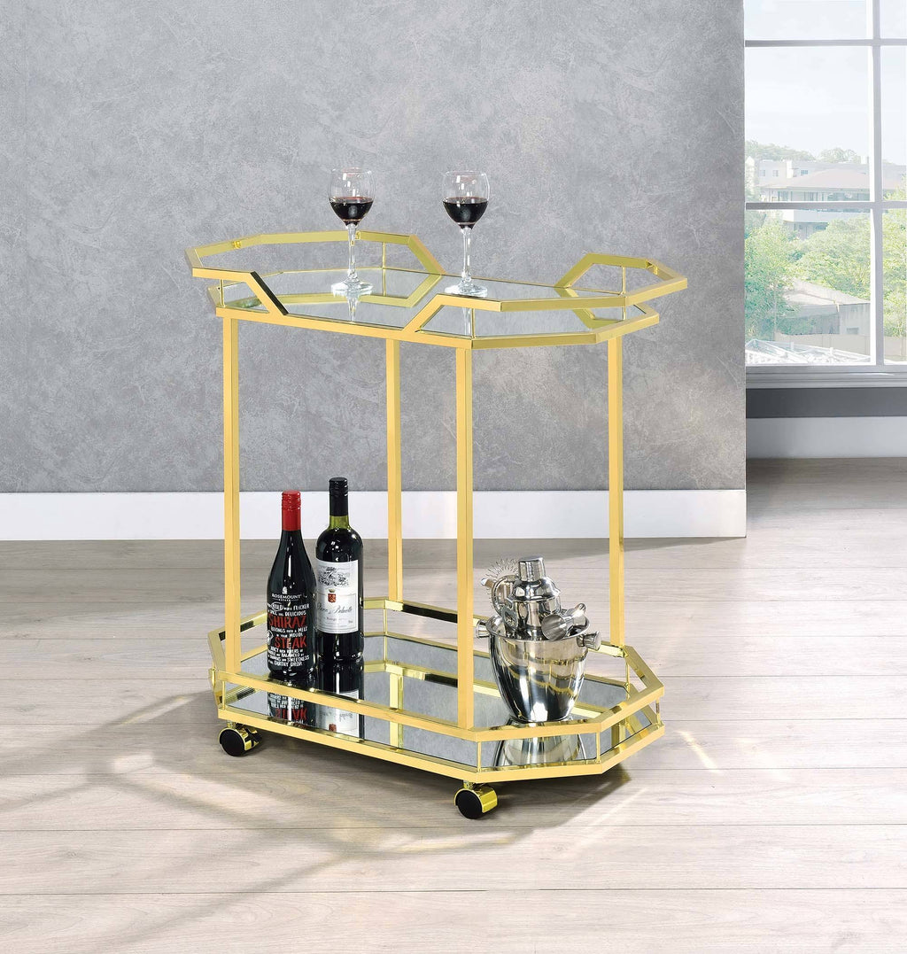Brass Serving Cart B618