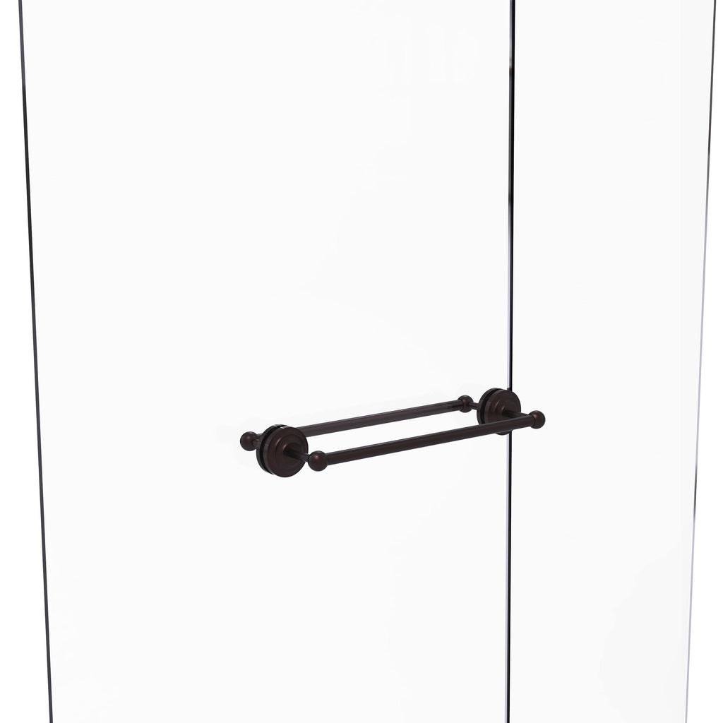 Antique Bronze Shower Door Towel Bar E6209