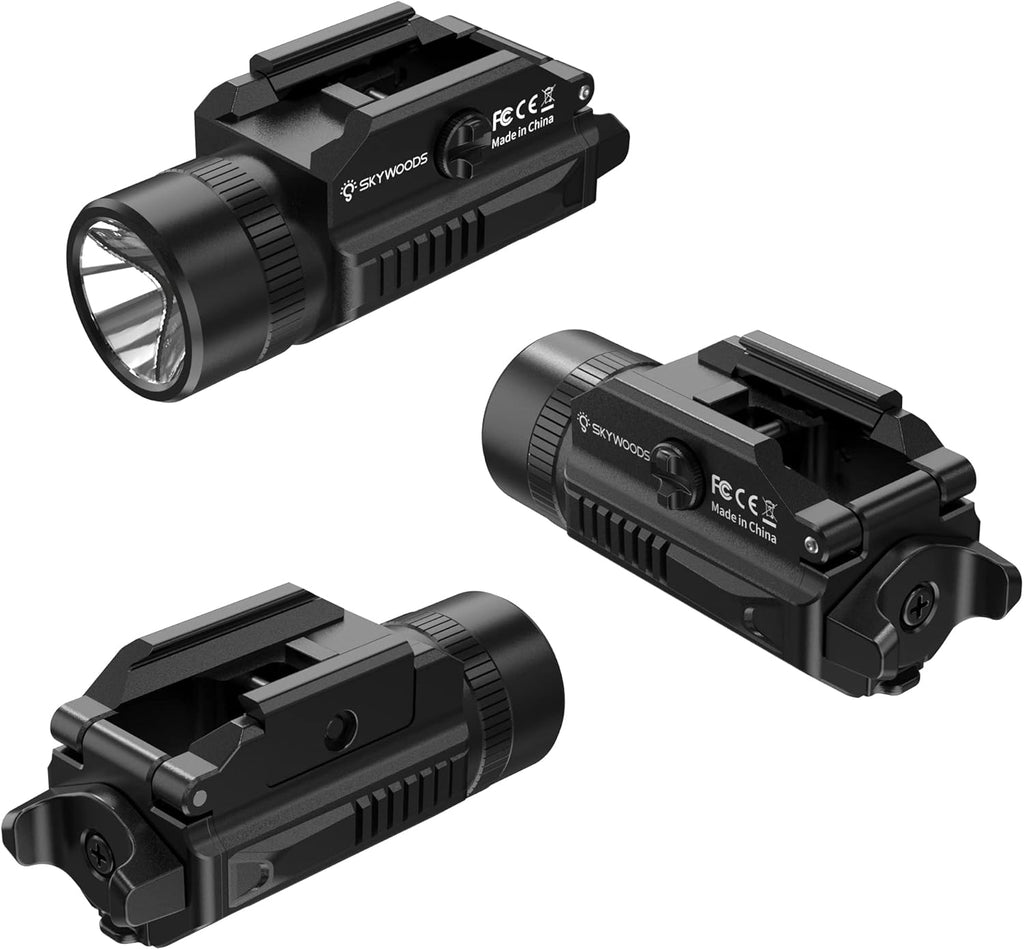 1200 Lumen Compact Pistol Weapon Light with 2 x CR123A Batteries V320