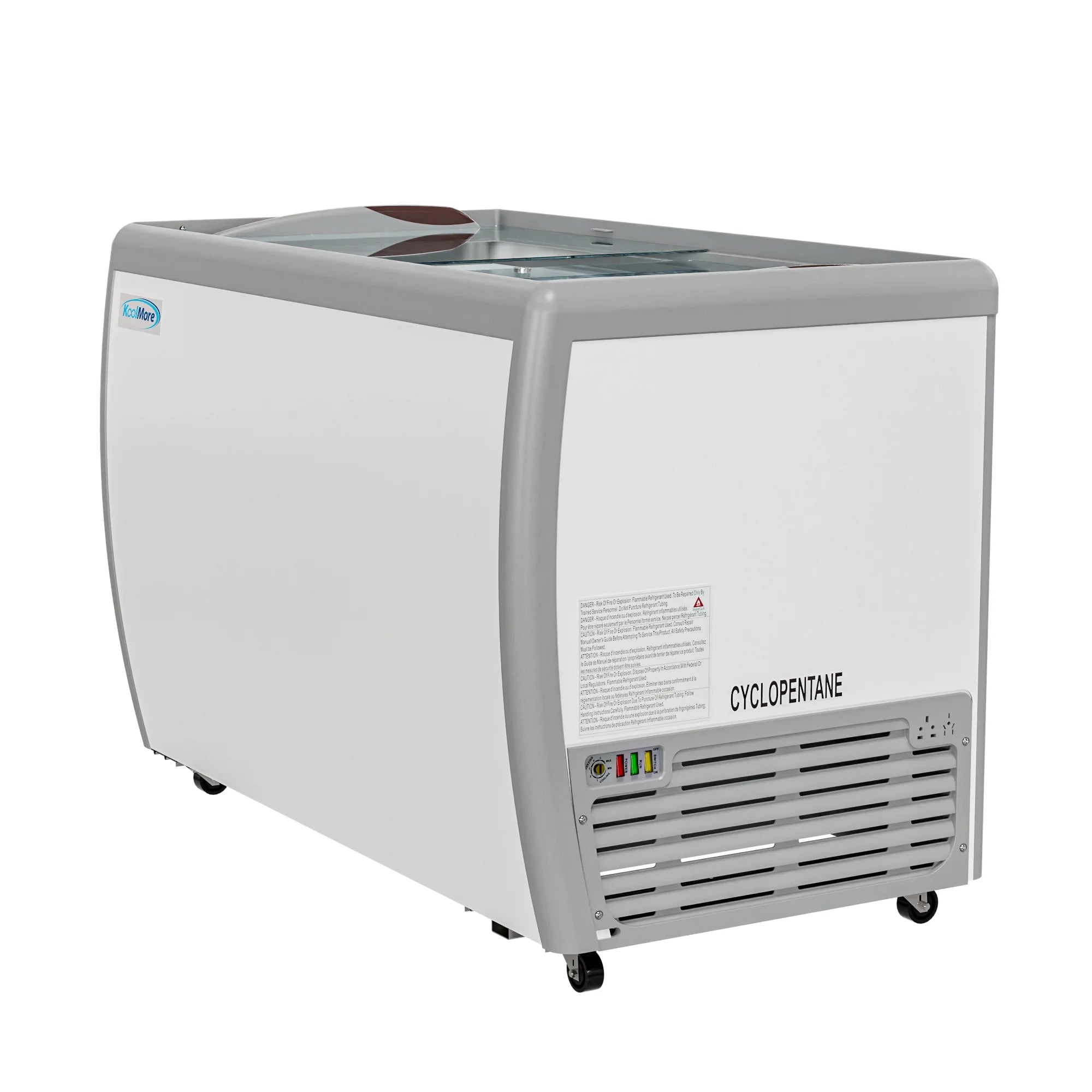 13 cu. ft. Gelato Dipping Cabinet Display Freezer with Sliding Glass Door F46405