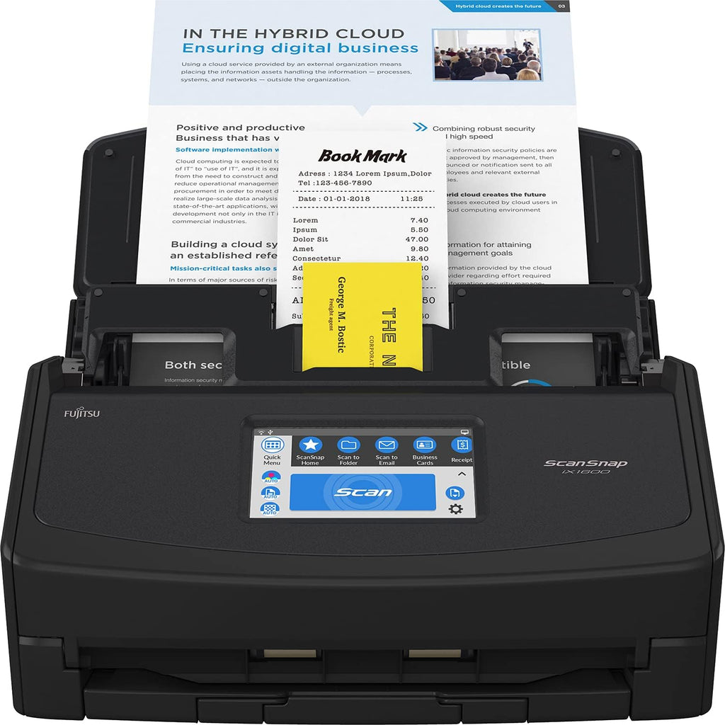 Black Document Scanner W652251