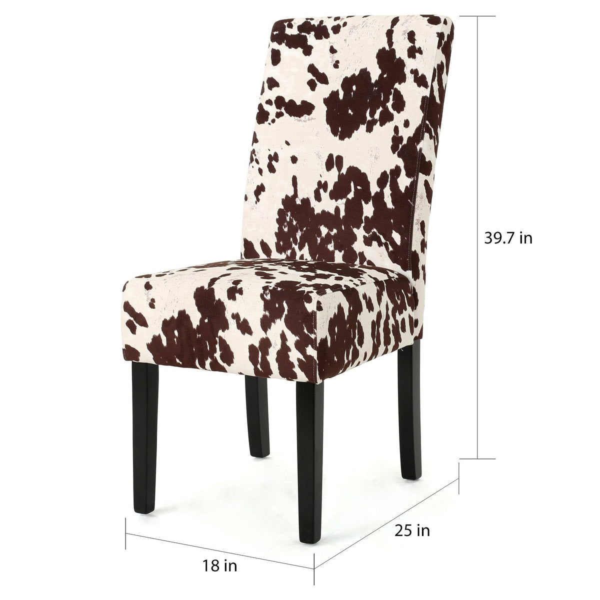Dark Brown Set of 2 Dining Chair J650360