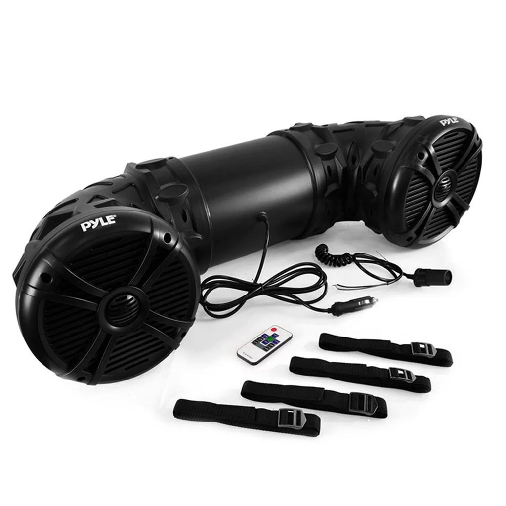 800 Watt Portable Waterproof Bluetooth Speaker with LED Lights H61394
