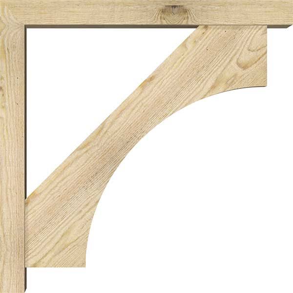 Rough Sawn Douglas Fir Bracket with Offset Brace M843