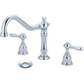 Polished Chrome 2-Handle Widespread Bathroom Faucet M50298
