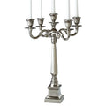 Nickel Plated 5 Light Candelabra N48227