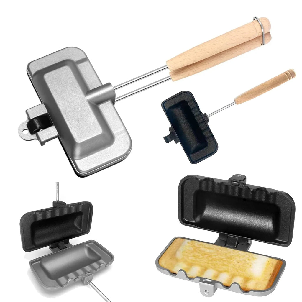 Double-Sided Non-Stick Sandwich Maker Pan 2PC Q269