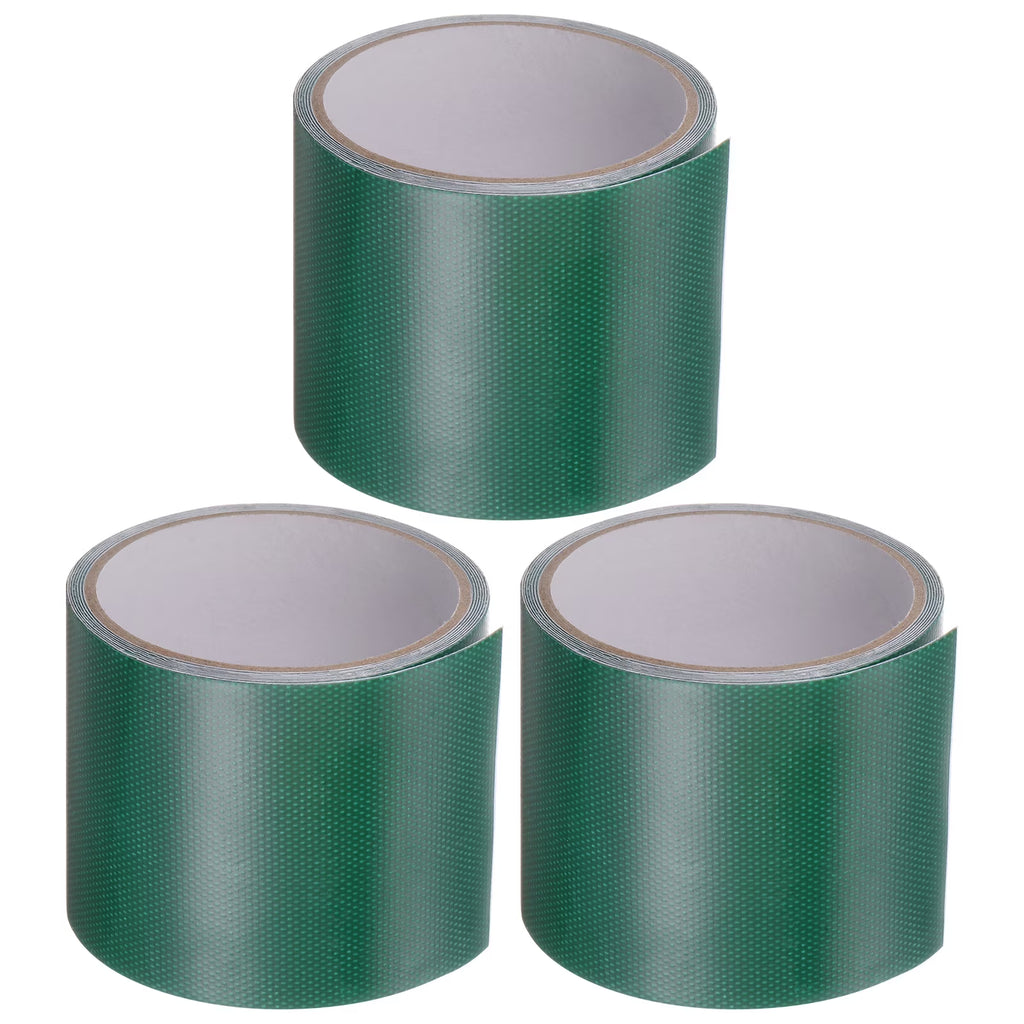 3pack Waterproof Awning Repair Tape Dark Green I5456