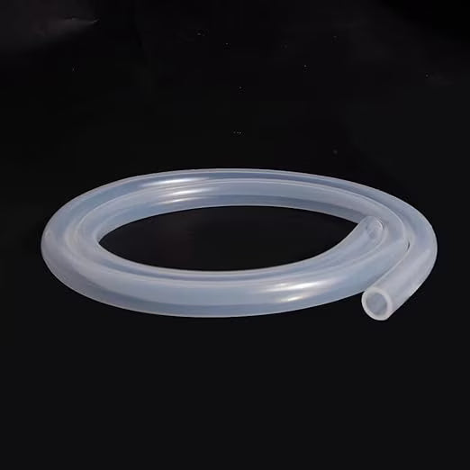 3/8" ID x 9/16" OD Silicone Tubing Food Grade Pure Silicon Tube, 3.28ft Length X351