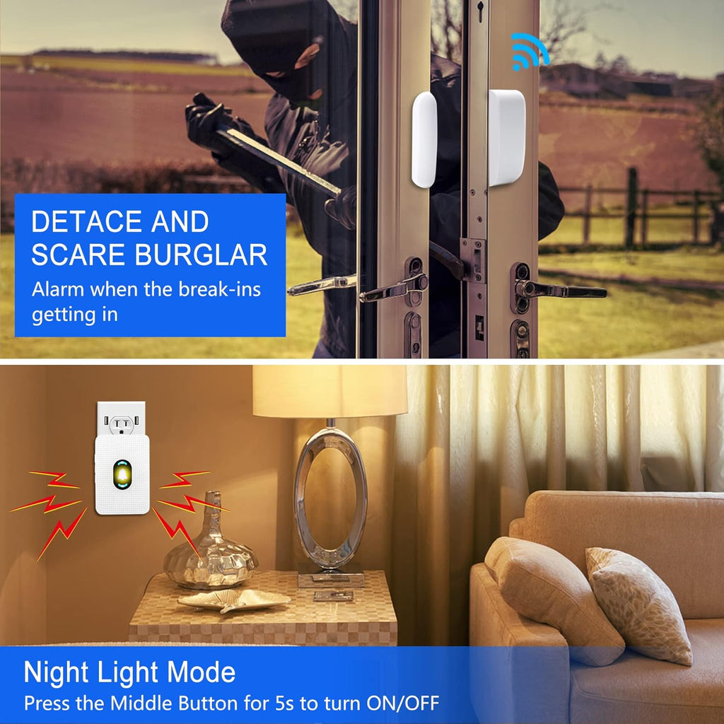 Wireless Magnetic Door Window Chime Pack of 2 S6120