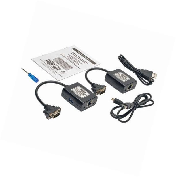 VGA Audio over Cat5 Cat6 Video Extender Transmitter Receiver O10661