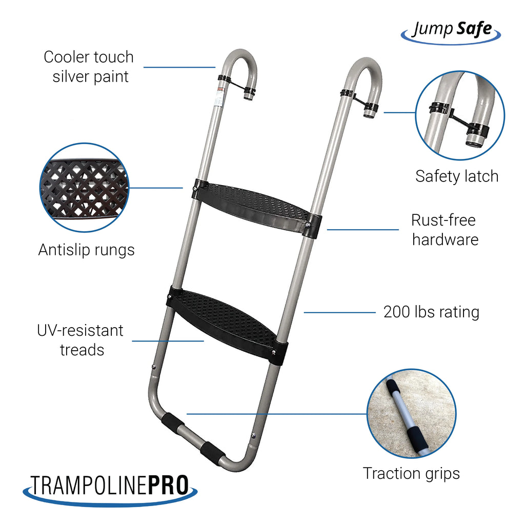 Trampoline Ladder with Safety-Latch W685