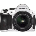 White 16 Mp Weather-Sealed Digital SLR with 18-55mm Lens V517793