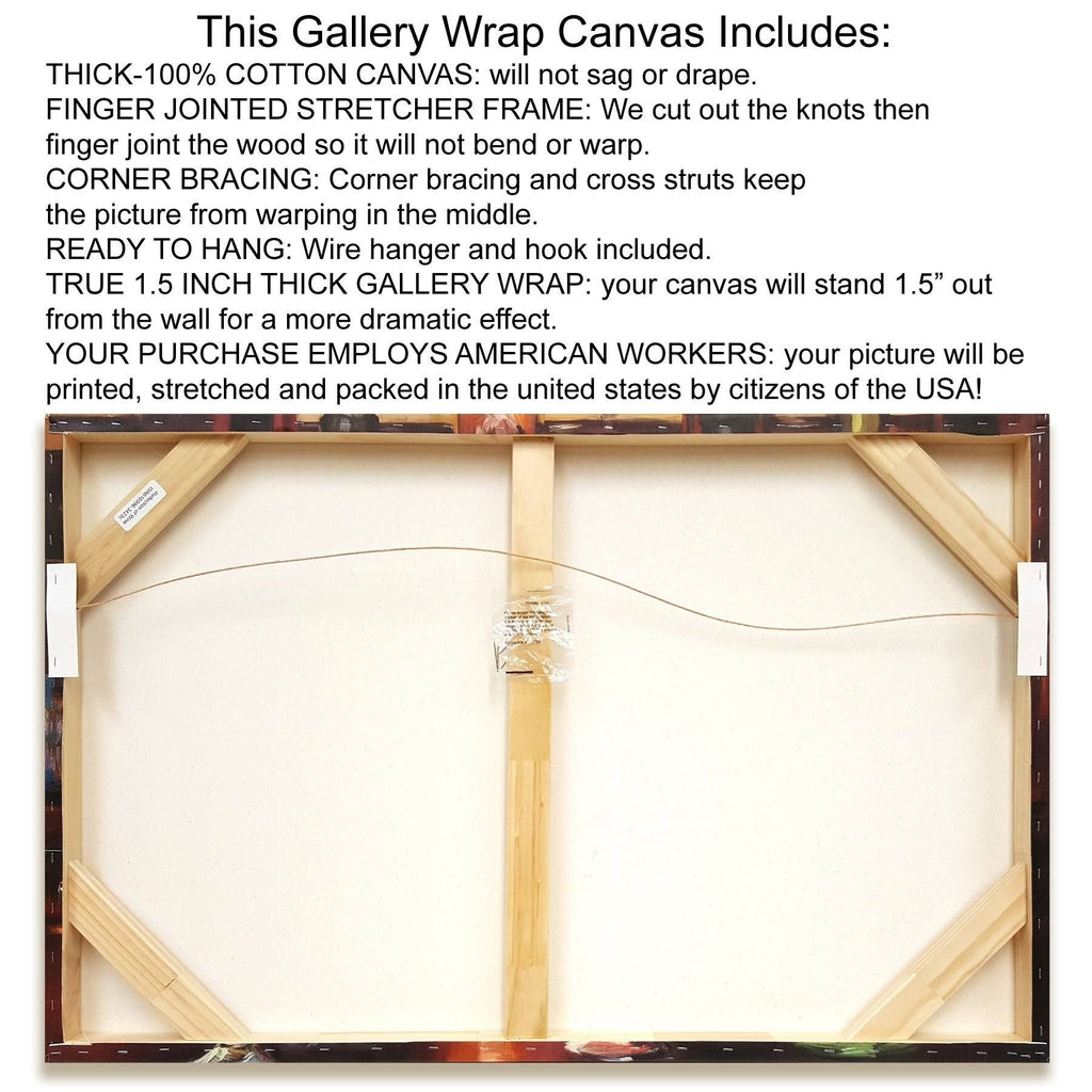 20x22 x 29x22 Gallery Wrap Canvas R951100