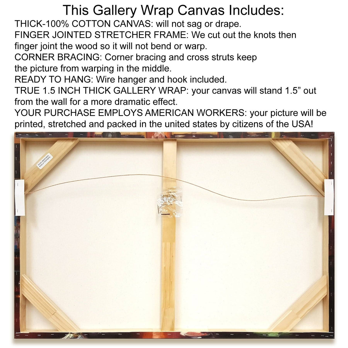 20x22 x 29x22 Gallery Wrap Canvas R951100
