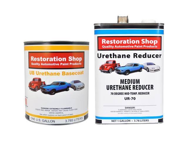 Red Gallon Urethane Basecoat Clearcoat Car Paint Kit D4200