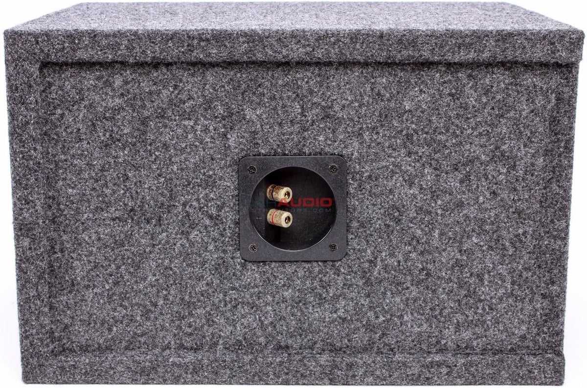 Single 8" SPL Bass Subwoofer Stereo Enclosure Pack of 2 Z339474