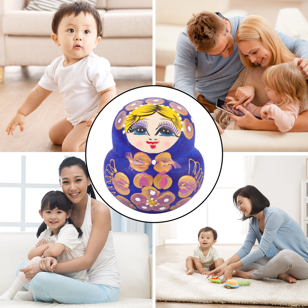 10Pcs Matryoshka Doll Nesting Doll Toy W70980