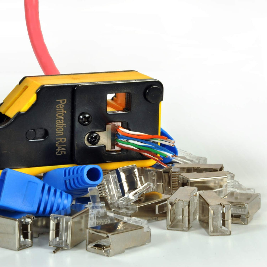 RJ45 Crimper for UTP/FTP Cable Connector Assembly Q3852