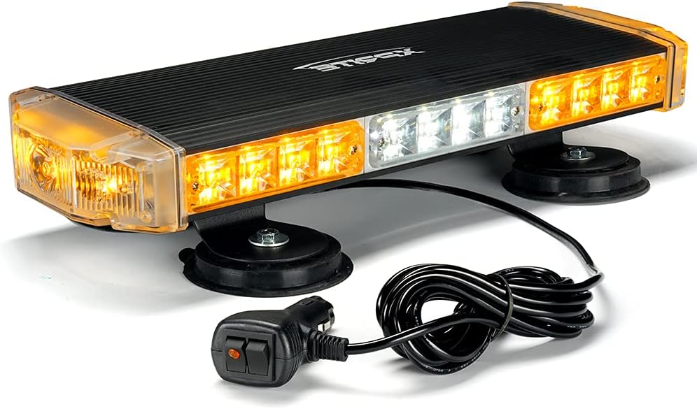 18 Aluminum Magnetic Rooftop Strobe Light Bar R41236
