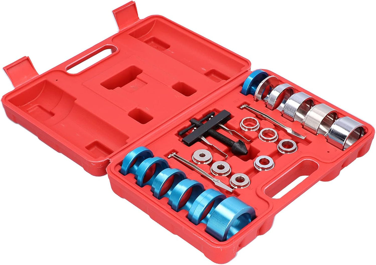 Crankshaft Seal Installer Kit, Crankshaft Camshaft Oil Seal Removal Installation Puller Adapters Kit, Pack of 2 I19837
