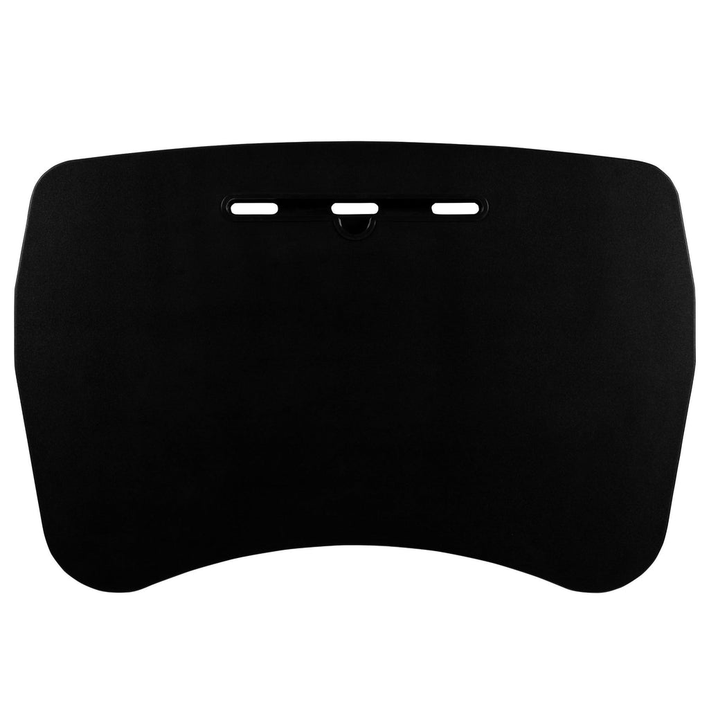 Black Mobile Ergonomic Desk with Adjustable Range 29x22-41x22 B576078