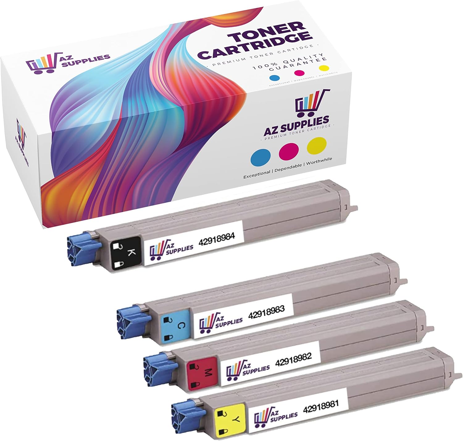 Compatible Toner Cartridge 4 Pack Black/Cyan/Magenta/Yellow H373