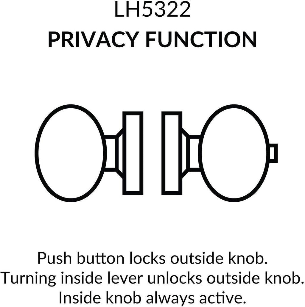 Polished Brass Cylindrical Door Knob F783862