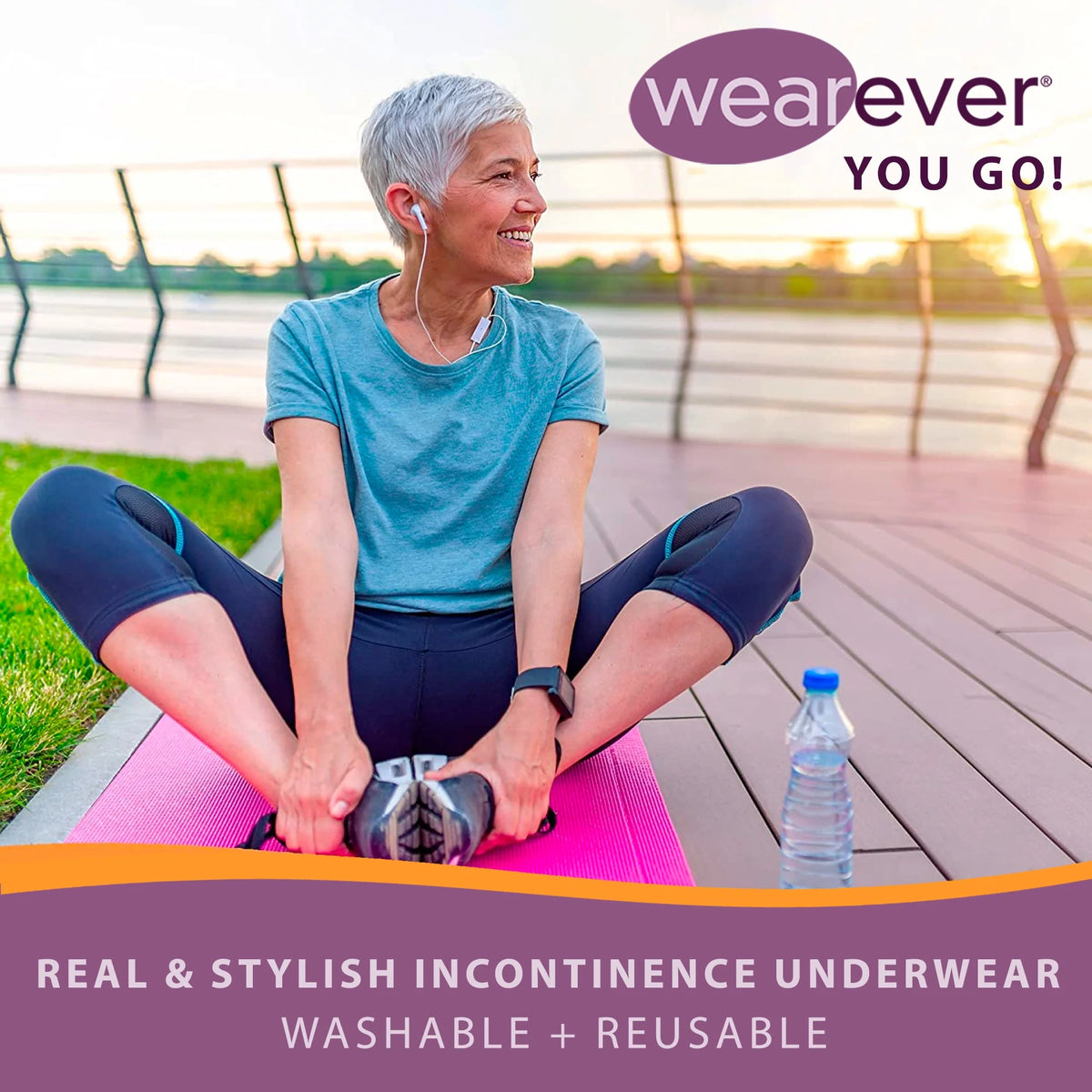 Reusable Super Absorbent Incontinence Underwear E9359