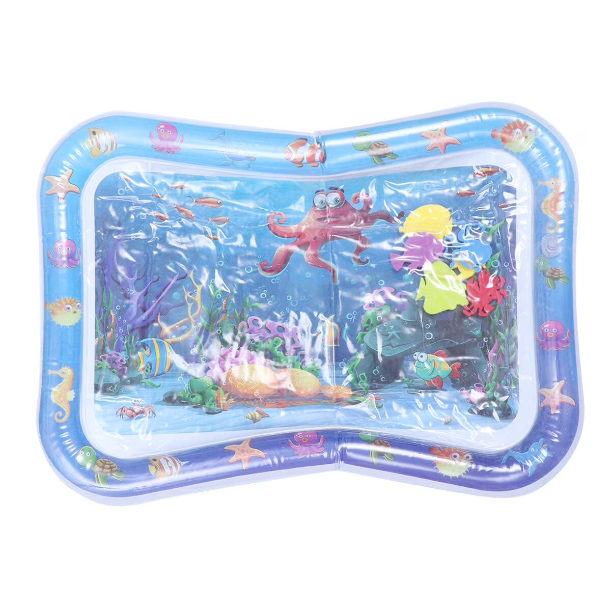 Inflatable Crawling Cushion Water Play Mat (Blue) X232016