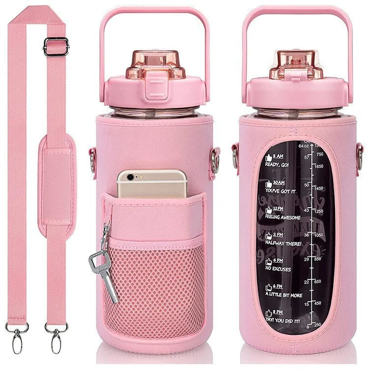 70 oz Tritan BPA-free Sports Bottle with Straw F5045