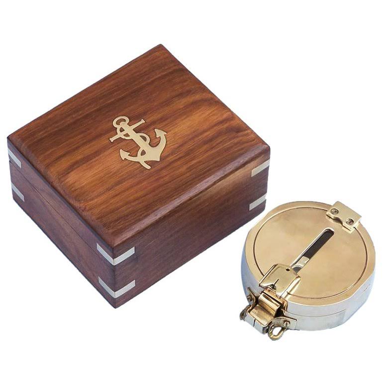 Solid Brass Clinometer Compass G547
