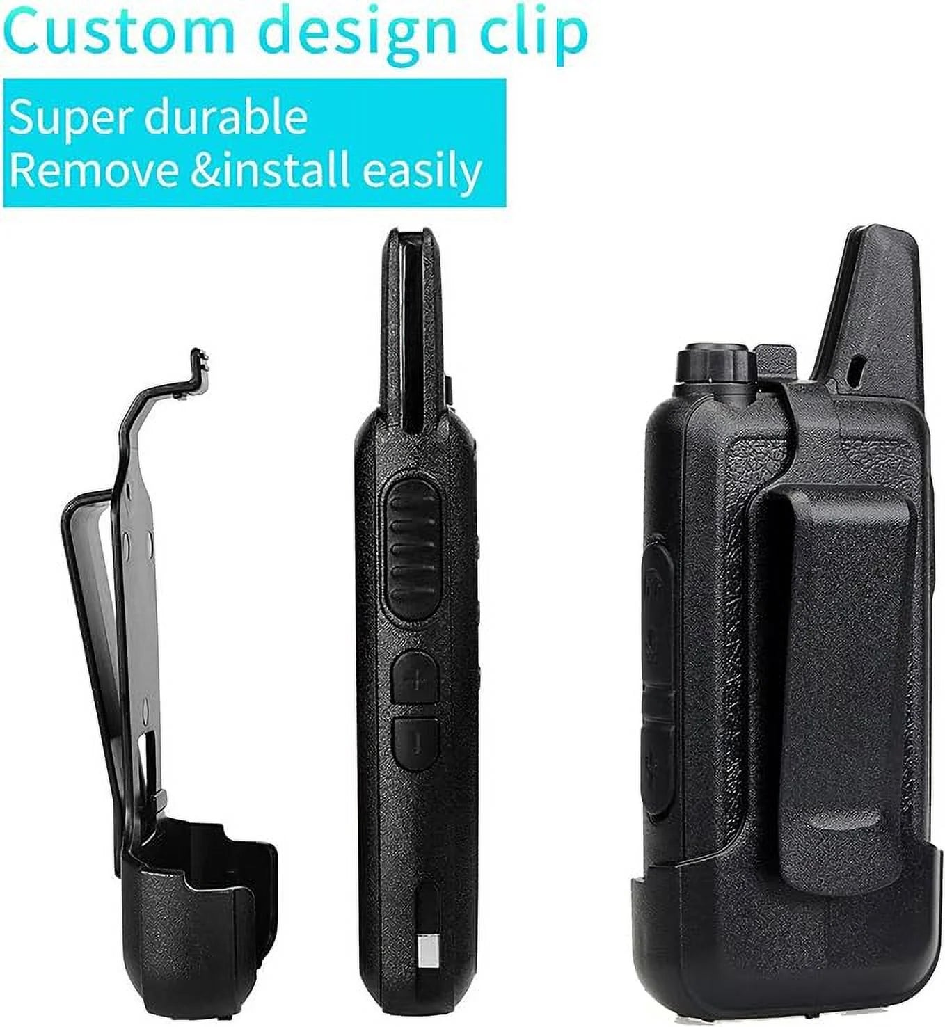 6 Pack Rechargeable Two Way Radios with Multi Gang Charger F74561