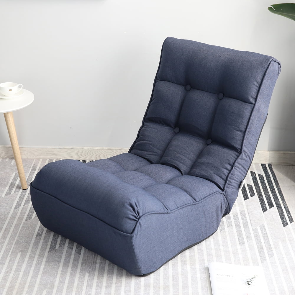 Reclining Floor Chair with Ottoman X5168