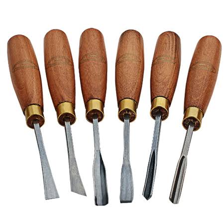 6 Piece Woodcarving Tool Set B494