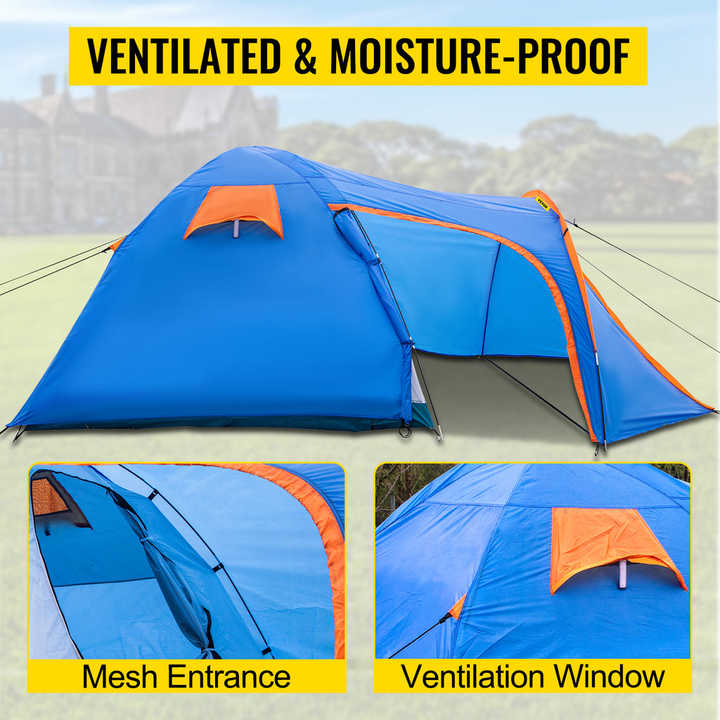 Waterproof Motorcycle Camping Tent with Motorcycle Port N536
