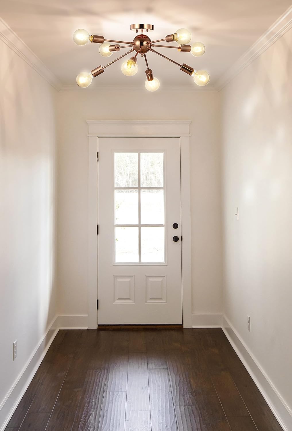 Copper 8-Light LED Flush Mount Q240