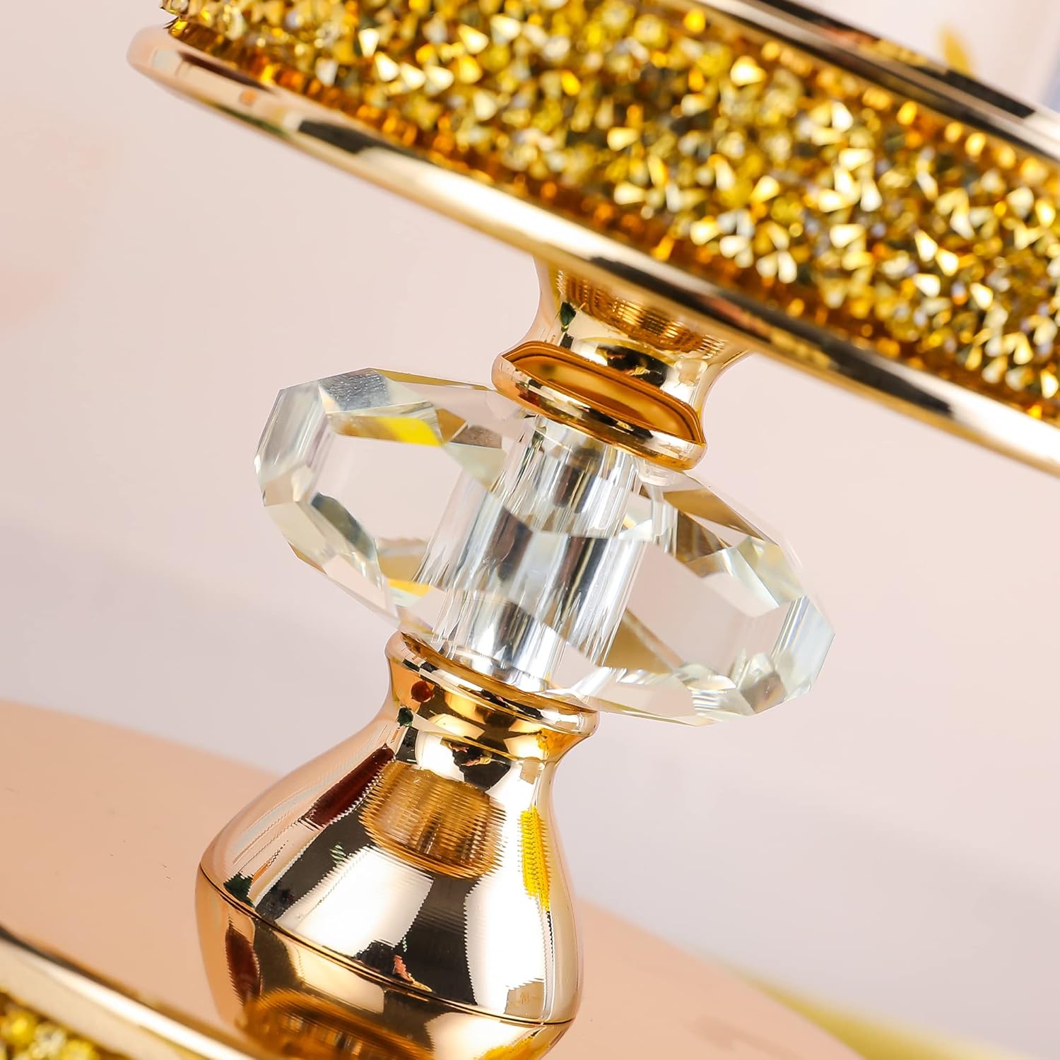 Crystal Pillar Candle Holder X364