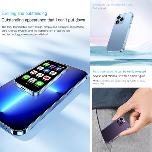 Black 3.0 Inch Android 8.1 Smartphone 2GB RAM 16GB ROM O594