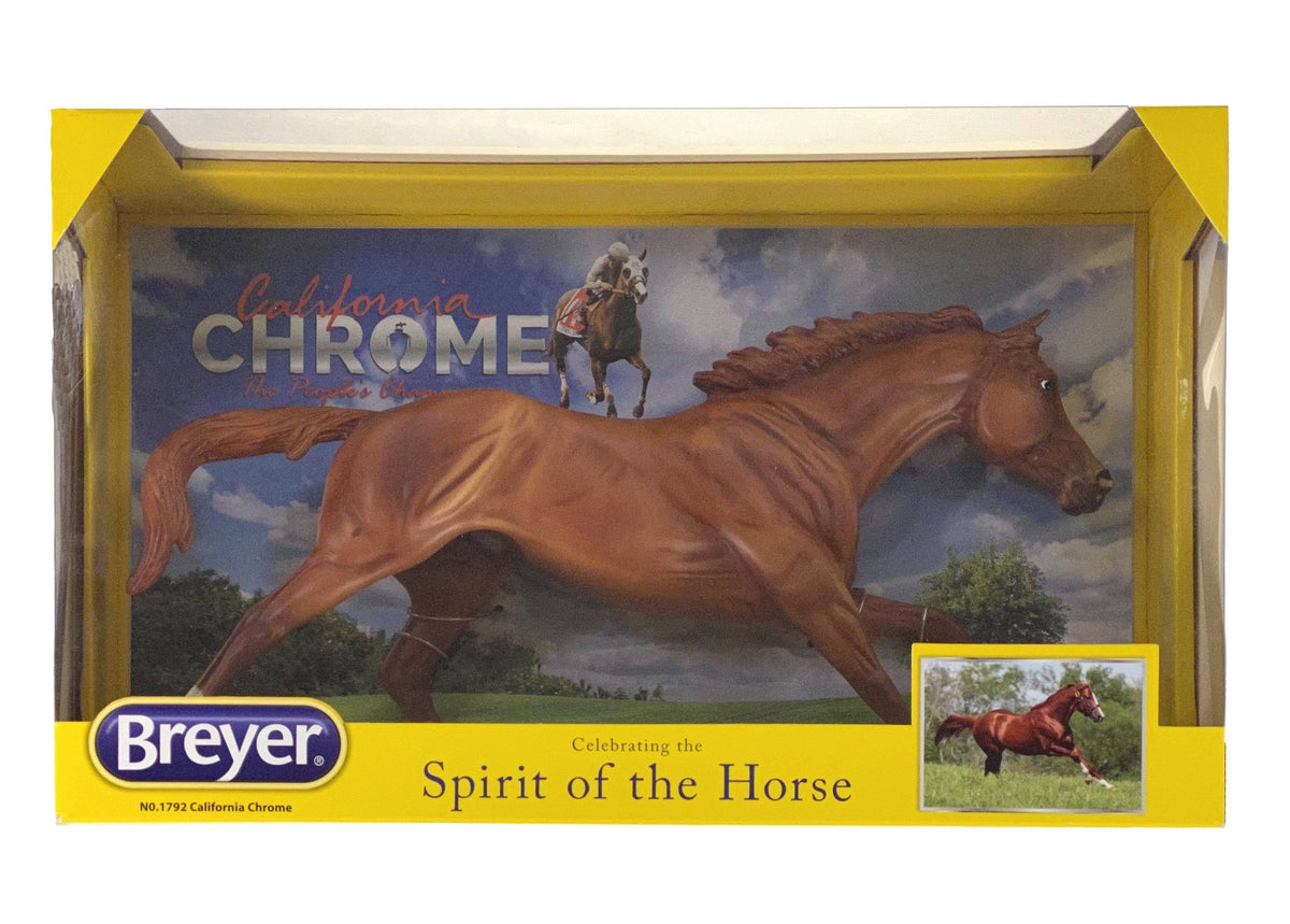Traditional California Chrome Horse Toy Model C74851