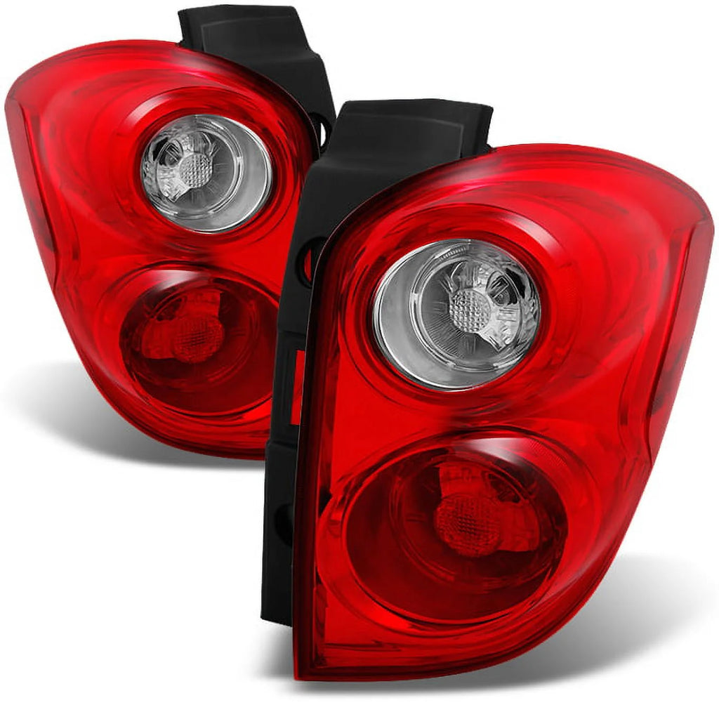 Red Clear Tail Lights Pair Set A26836