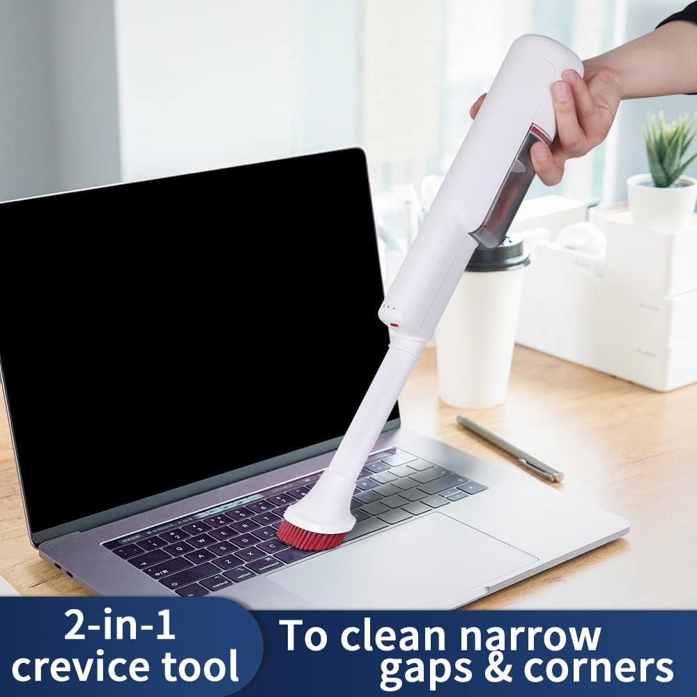Cordless Handheld Pet Vacuum Cleaner with Slicker Brush Y433