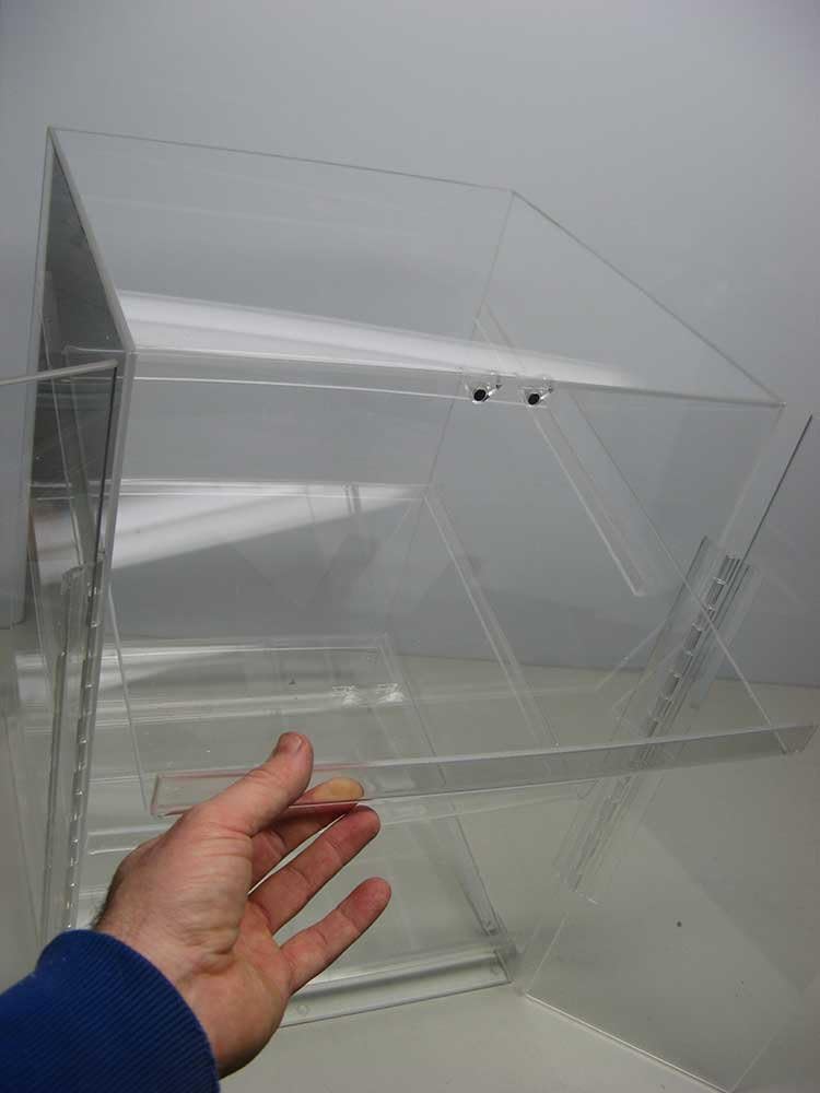 3 trays Pastry Display Case P9728