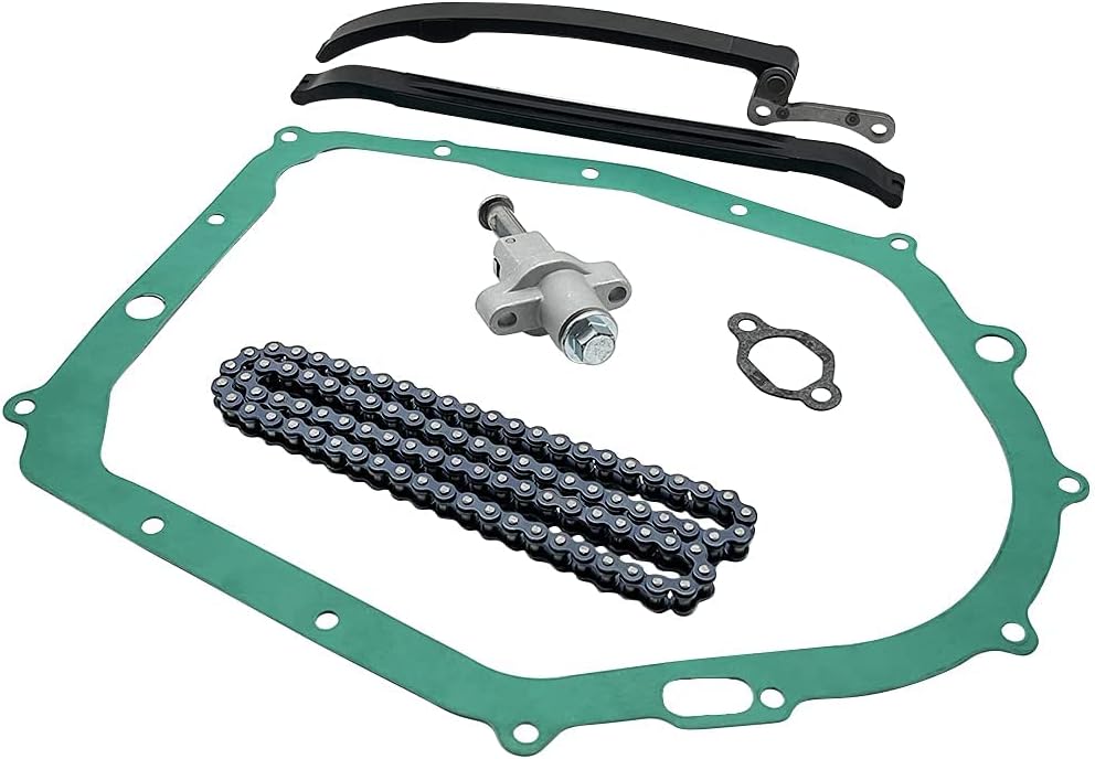 Cam Timing Chain Guides Tensioner Cover Gasket for Yamaha Warrior 350 YFM350X Raptor 350 YFM350R Big Bear 350 Moto-4 1987-2013 S3498
