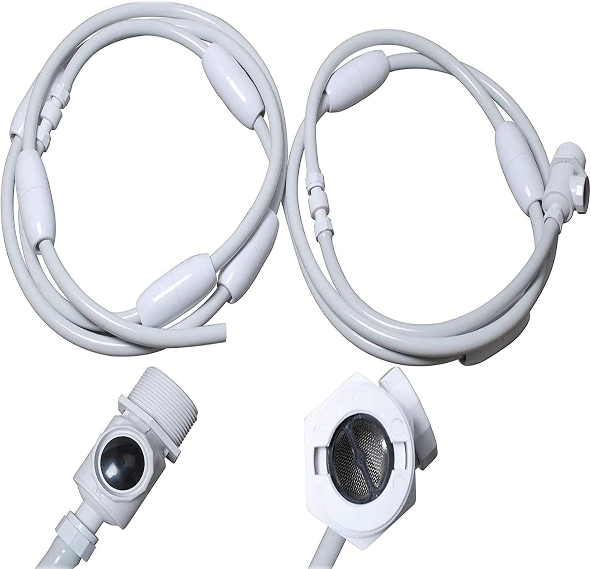 23.6 Feet Pool Cleaner Feed Hose with Universal Wall Fitting Connector M817