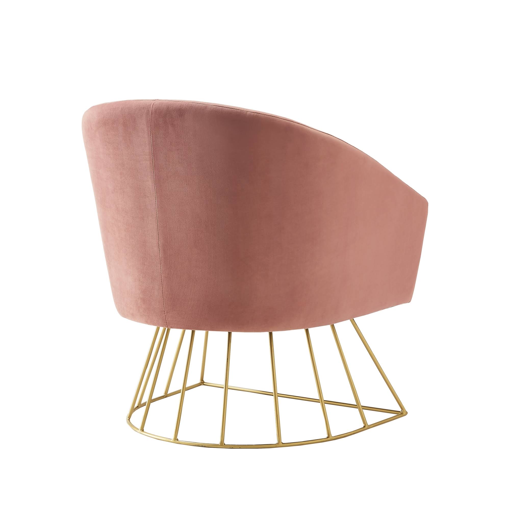 Velvet Accent Chair D1178